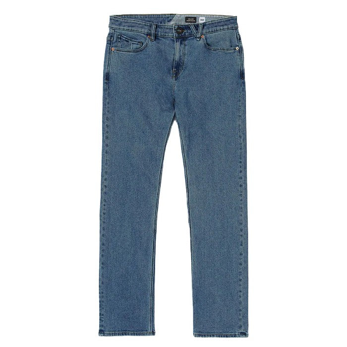 VOLCOM SOLVER DENIM BROEK WASHED BLUE