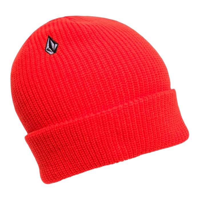 VOLCOM FULL STONE BEANIE BRIGHT RED