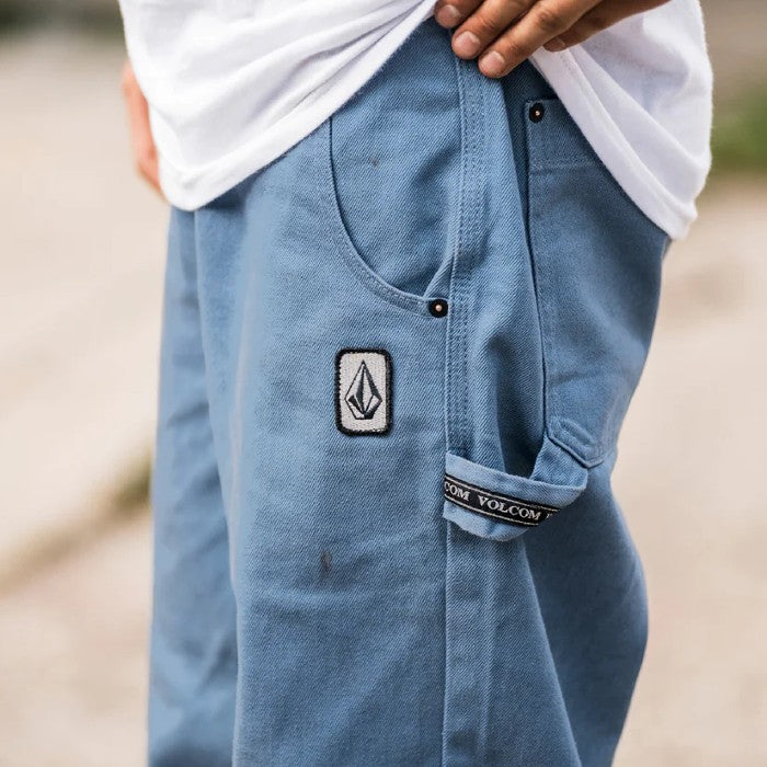 VOLCOM SAWHORSE DENIM BROEK - BLUEBERRY The Old Man Boardsports Volcom