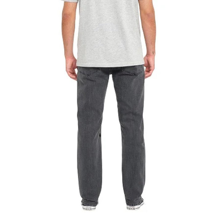 VOLCOM SOLVER DENIM BROEK NEUTRAL GREY