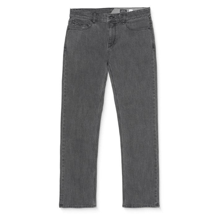 VOLCOM SOLVER DENIM BROEK NEUTRAL GREY