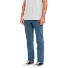 VOLCOM SOLVER DENIM BROEK WASHED BLUE