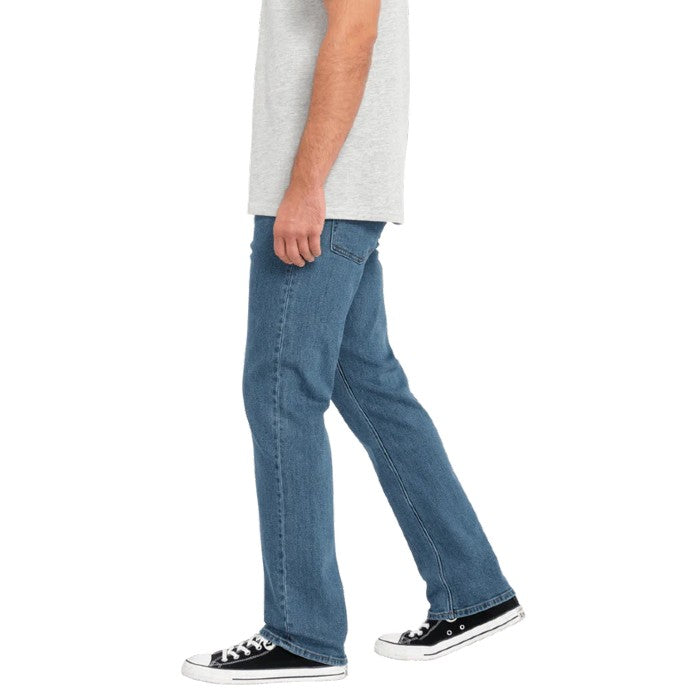 VOLCOM SOLVER DENIM BROEK WASHED BLUE