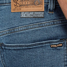 VOLCOM SOLVER DENIM BROEK WASHED BLUE