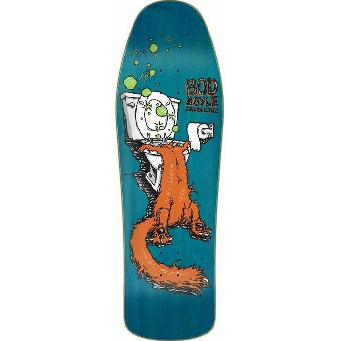 SANTA CRUZ BOYLE SICK CAT 9.99" SKATEBOARD DECK - MULTI The Old Man Boardsports Santa Cruz