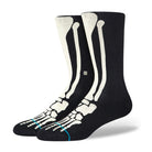 STANCE BONEZ SOKKEN - BLACK The Old Man Boardsports Stance